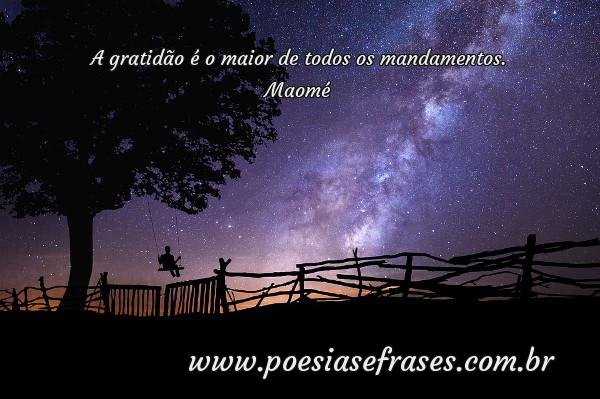 a gratidao