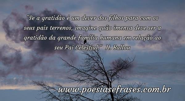 se a gratidao e um dever dos filhos