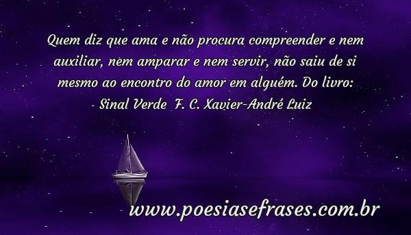 quem diz que ama e nao procura compreender
