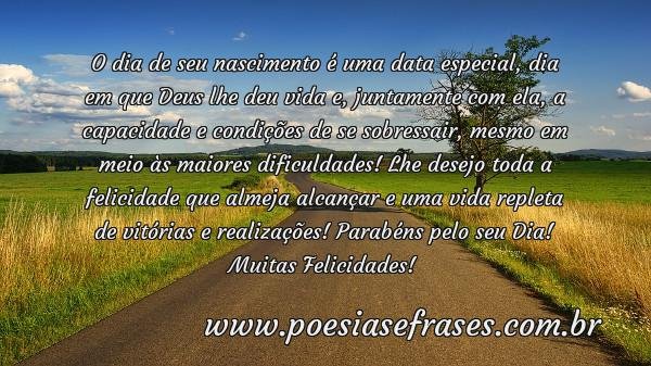 parabens pelo seu dia