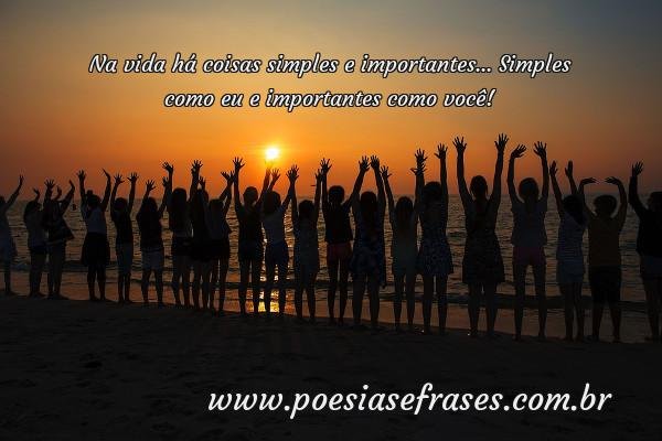 na vida ha coisas simples